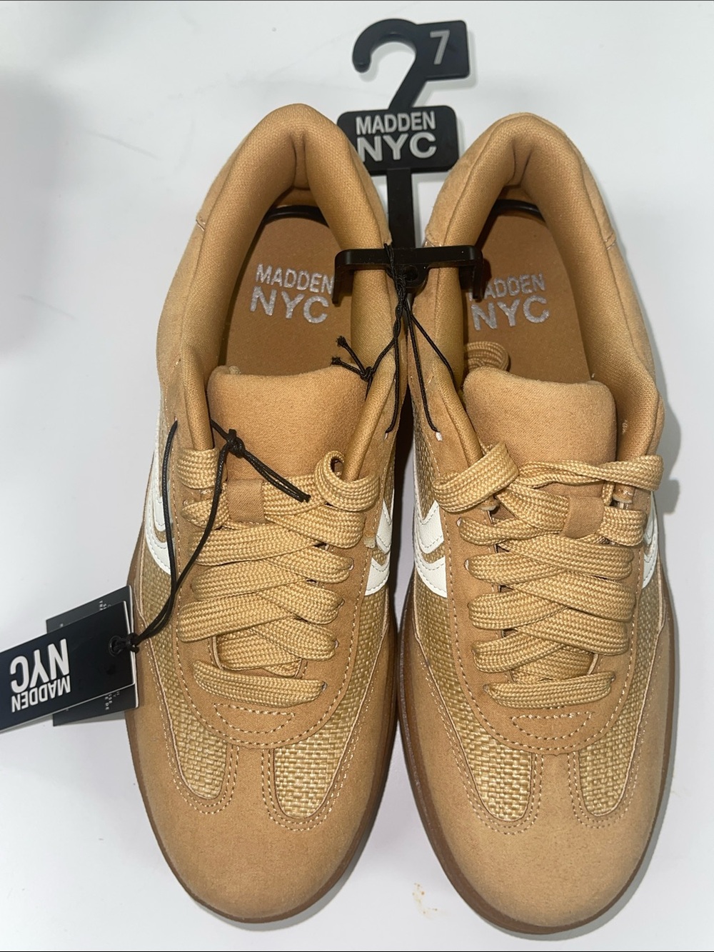 Madden NYC Women’s Tan Casual Sneakers